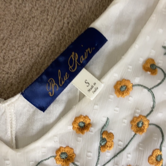 Floral Blue Rain shirt! - Picture 3 of 3